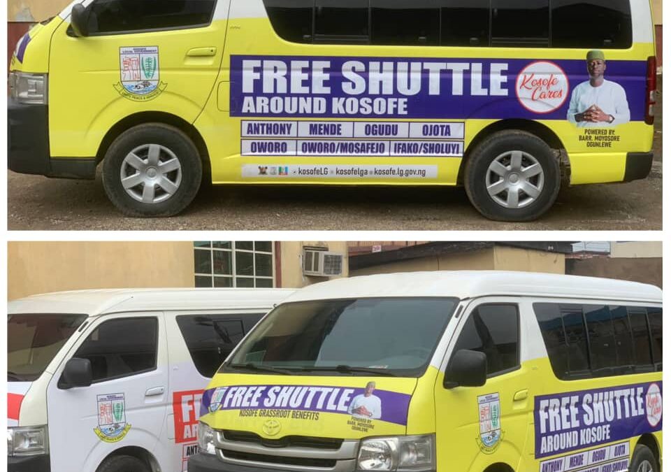 Fuel Subsidy Removal: Ogunlewe Rolls Out Free Kosofe Shuttle Buses