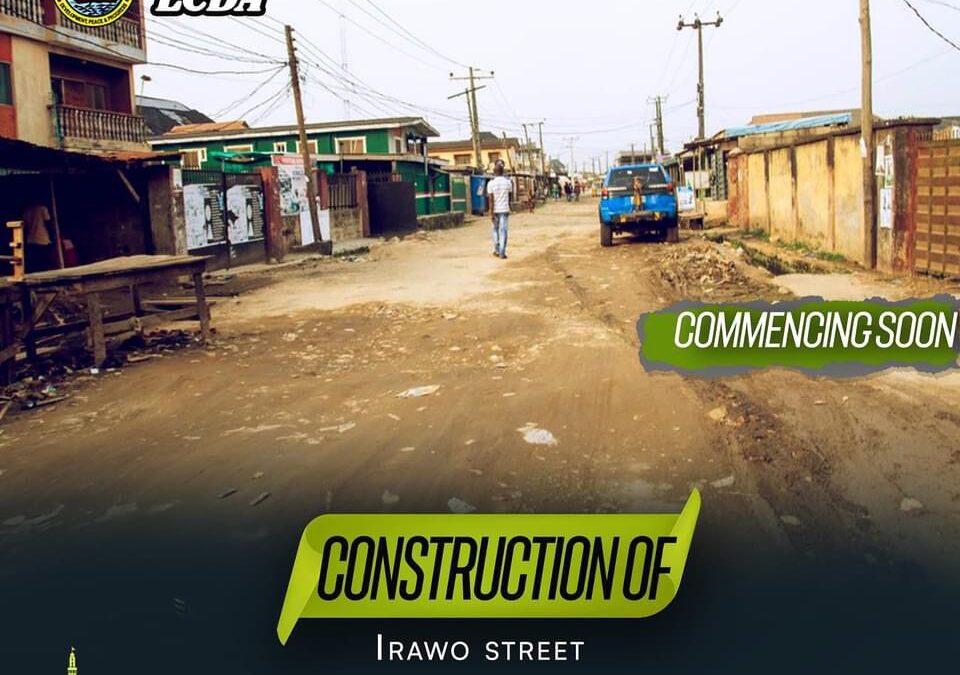 Agboyi-Ketu LCDA: Construction Commences on Irawo Street!
