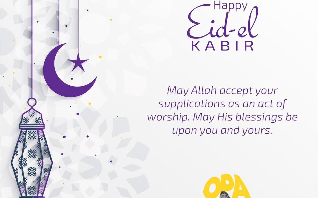 Eid-el Kabir: Opabola Felicitates with Agboyi-Ketu Muslim Faithfuls