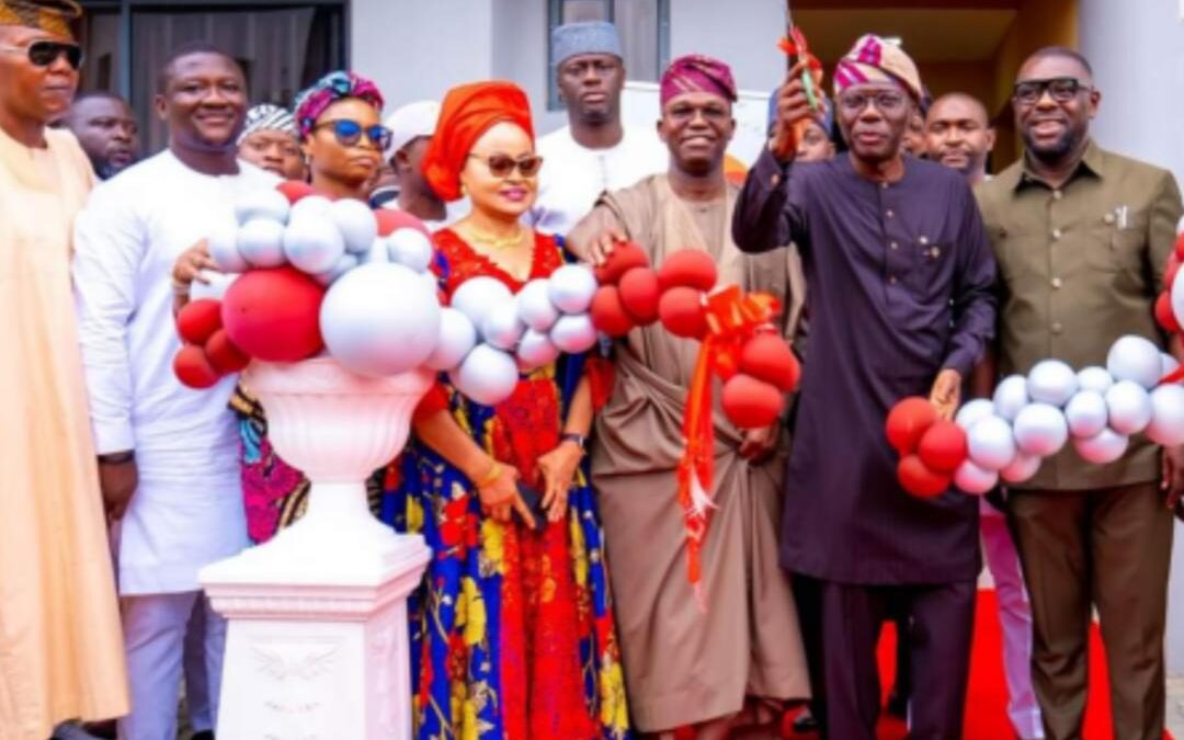 Governor Sanwo-Olu Hails Mayor Dele Oshinowo as He Commissions 170 Homes in Agboyi-Ketu